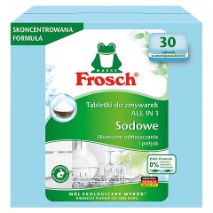 Frosch Tabletki do zmywarek all in 1 sodowe 540 g (30 x 18 g)