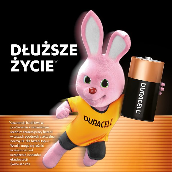 Duracell C2 LR14 / MN1400 1.5 V / B Baterie alkaliczne 2 sztuki