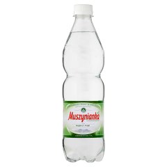Muszynianka Plus Naturalna woda mineralna wysokozmineralizowana niskonasycona CO₂ 0,6 l