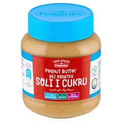 Primavika Pasta orzechowa bez dodatku soli i cukru 350 g