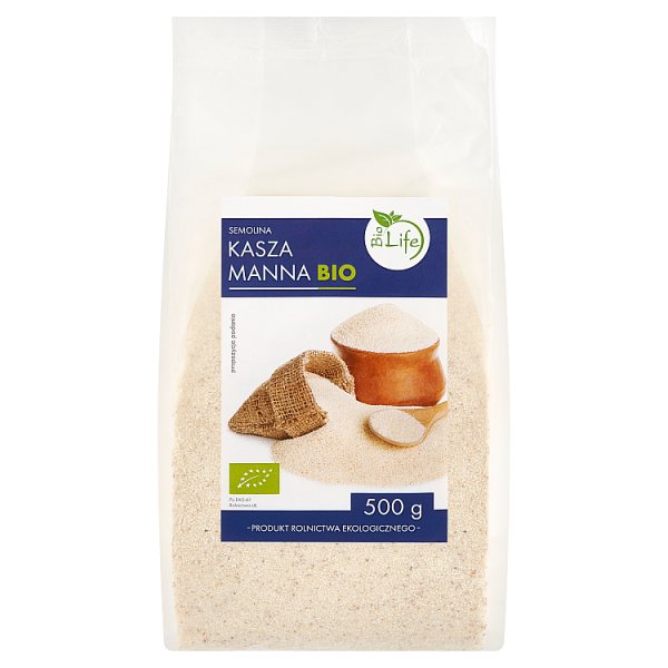 BioLife Kasza manna bio 500 g