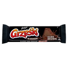 Grześki Na krawędzi Wafel przekładany kremem kakaowym 40 g