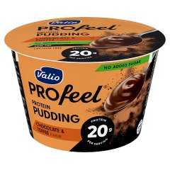 Valio Profeel Pudding wysokobiałkowy o smaku czekoladowym i toffi 180 g