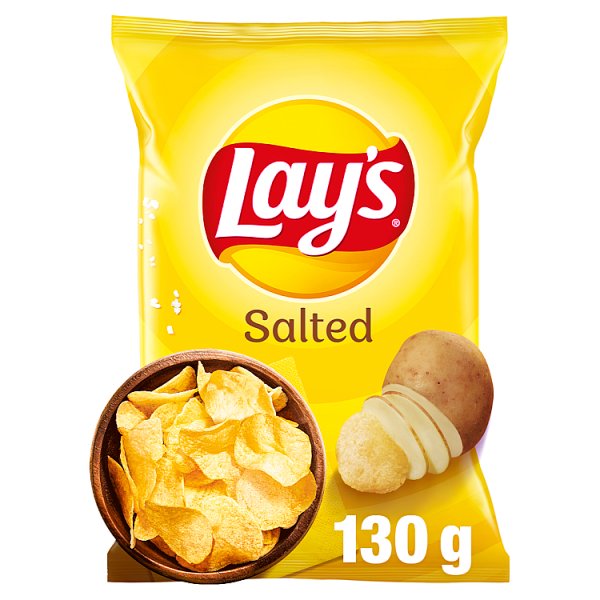 Lay's Chipsy ziemniaczane solone 130 g