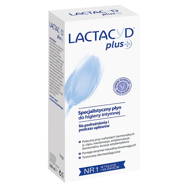 Lactacyd Plus Specjalistyczny płyn do higieny intymnej 200 ml