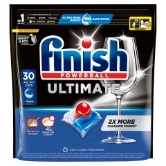 Finish Ultimate Fresh Kapsułki do mycia naczyń w zmywarce 387 g (30 sztuk)