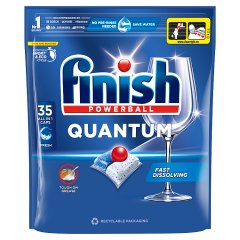 Finish Quantum Fresh Kapsułki do mycia naczyń w zmywarce 364 g (35 sztuk)