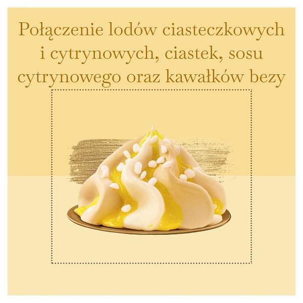 Carte D'Or Les Desserts Lody o smaku ciasteczek i lody cytrynowe 825 ml