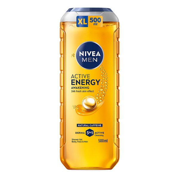 Nivea MEN Active Energy Żel pod prysznic 500 ml