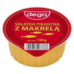 Dega Sałatka pikantna z makrelą 130 g