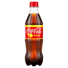 Napój gaz Coca-Cola lemon 500ml + kaucja 50 gr 