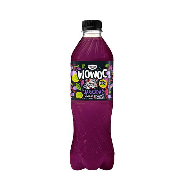 Napój gaz Hortex wowoc jagoda lulo 500ml + kaucja 50 gr 