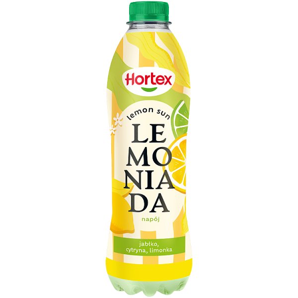 Lemoniada Hortex jabłko cytryna limonka 1l + kaucja 50 gr 
