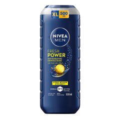 Nivea MEN Power Refresh Żel pod prysznic dla mężczyzn 500 ml