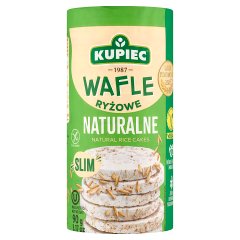 Kupiec Slim Wafle ryżowe naturalne 90 g