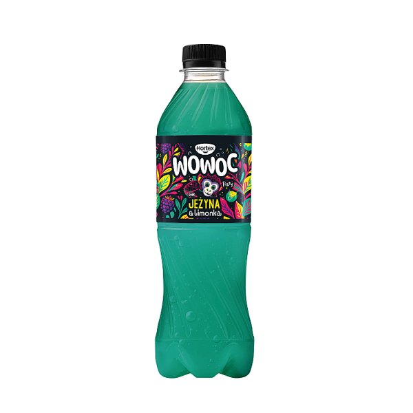Napój gaz Hortex wowoc jeżyna limonka 500ml + kaucja 50 gr 