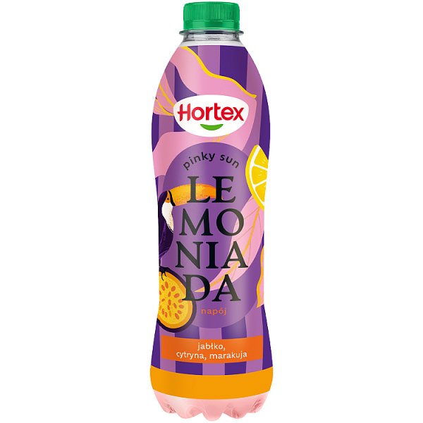 Lemoniada Hortex jabłko cytryna marakuja 1l + kaucja 50 gr 