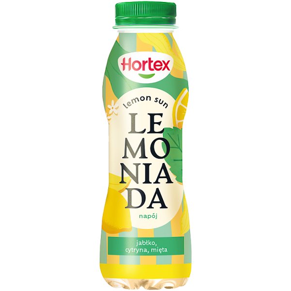 Lemoniada Hortex jabłko cytryna mięta 400ml + kaucja 50 gr 