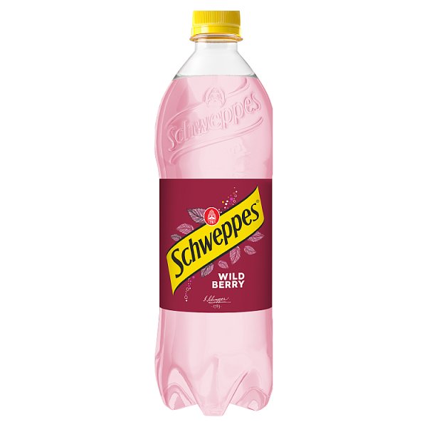Napój gaz Schweppes wild berry 850ml + kaucja 50 gr 