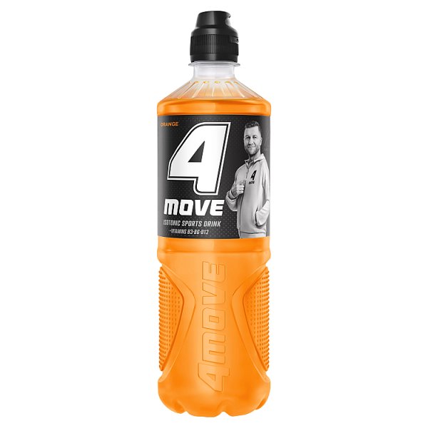Napój izot 4move ngaz smak pomarańczowy 750ml + kaucja 50 gr 