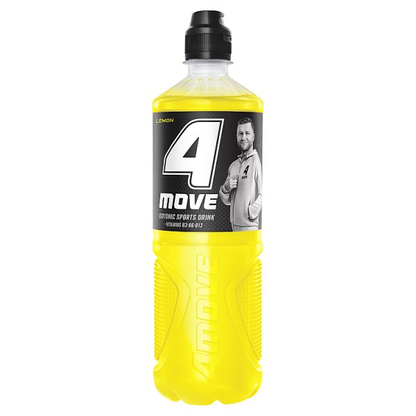 Napój izot 4Move ngaz smak cytrynowy 750ml + kaucja 50 gr 
