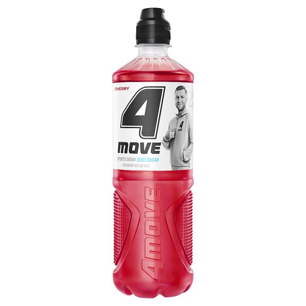 Napój izot 4move ngaz sport zero cherry 750ml + kaucja 50 gr 