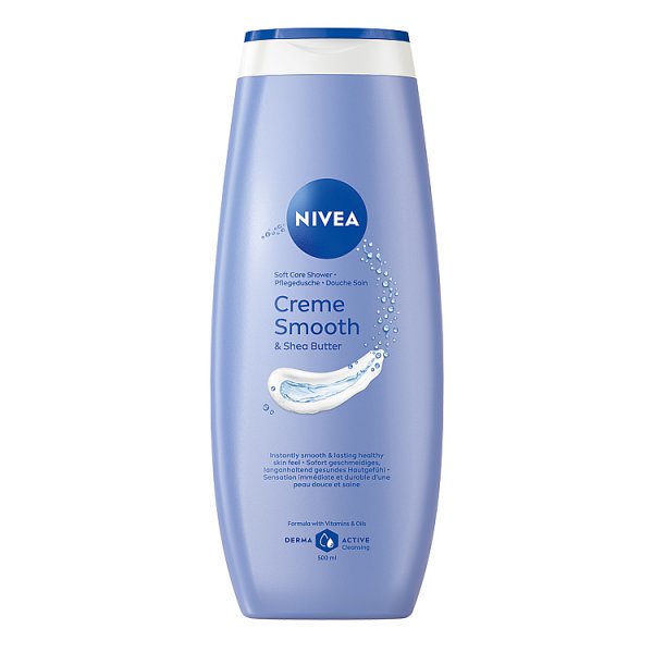 Nivea Creme Smooth Kremowy żel pod prysznic 500 ml
