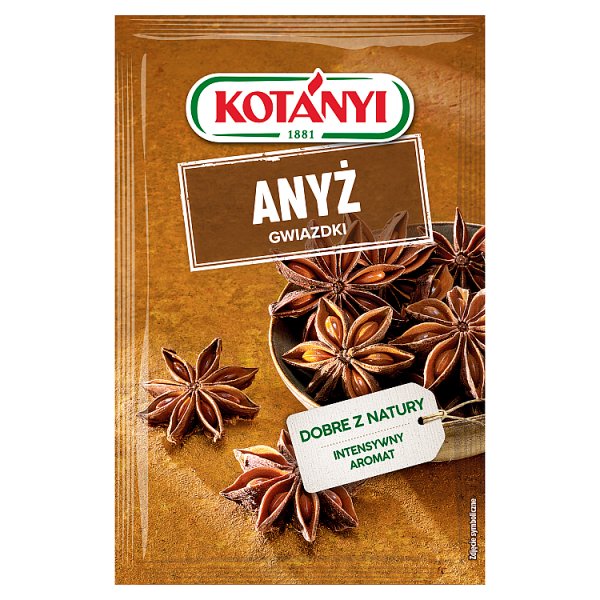 Kotányi Anyż gwiazdki 8 g