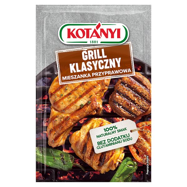 Kotányi Mieszanka przyprawowa grill klasyczny 22 g