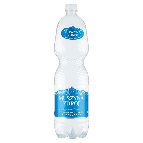 Muszyna Zdrój Naturalna woda mineralna wysokozmineralizowana niegazowana 1,5 l