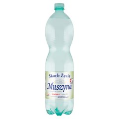 Muszyna Skarb Życia Naturalna woda mineralna wysokozmineralizowana gazowana 1,5 l