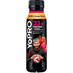 Danone YoPro Jogurt pitny smak truskawka-malina 270 g