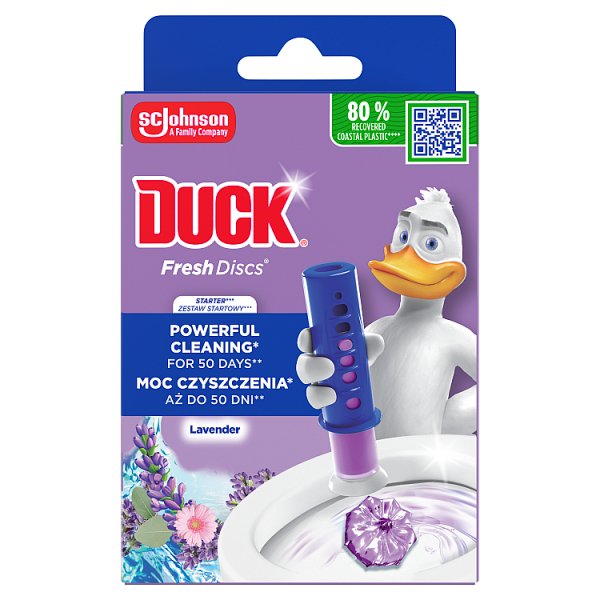 Duck Fresh Discs Lavender Żelowy krążek do toalety 36 ml