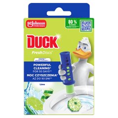 Duck Fresh Discs Lime Żelowy krążek do toalety 36 ml