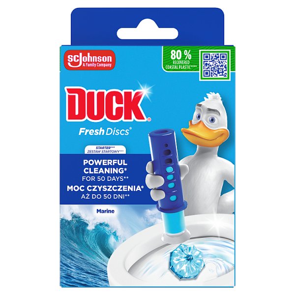 Duck Fresh Discs Marine Żelowy krążek do toalety 36 ml