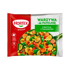 Hortex Warzywa na patelnię z bazylią i tymiankiem 450 g