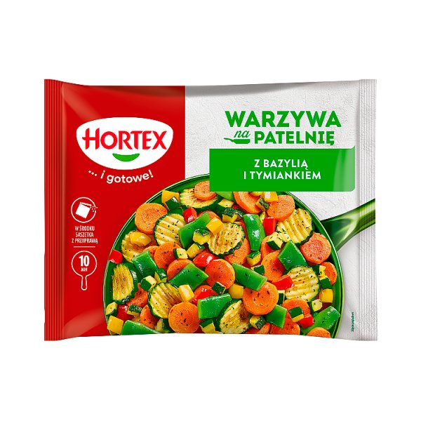 Hortex Warzywa na patelnię z bazylią i tymiankiem 450 g