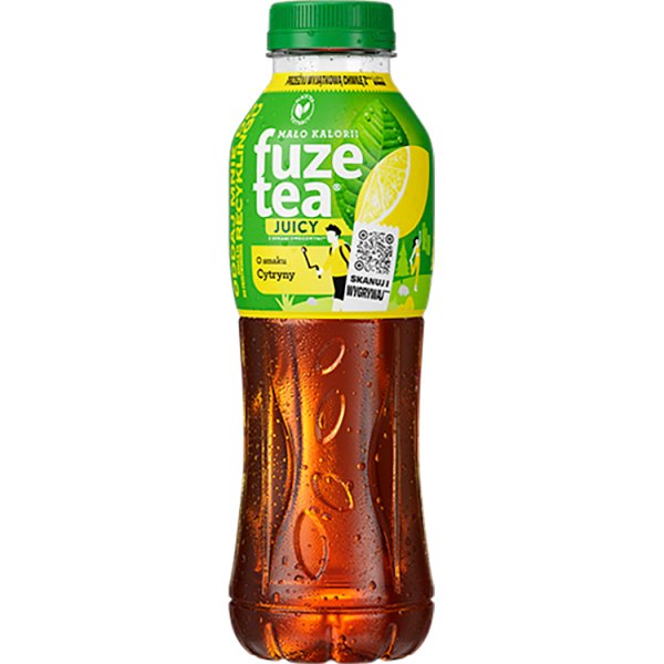 Napój ngaz Fuze Tea juicy smak cytrynowy doliczana jest kaucja 0,50 zł 