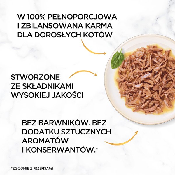 Gourmet Gold Karma dla kotów z rybą 85 g
