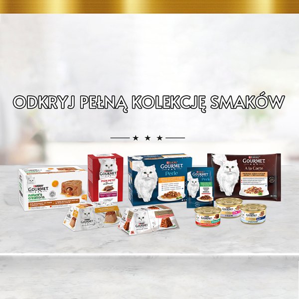 Gourmet Gold Karma dla kotów z rybą 85 g