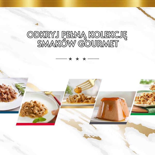 Gourmet Mon Petit Intense Karma dla kotów delikatne kawałki w pysznym sosie 6 x 50 g