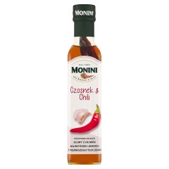 Monini Przyprawa na bazie oliwy z oliwek czosnek & chili 250 ml