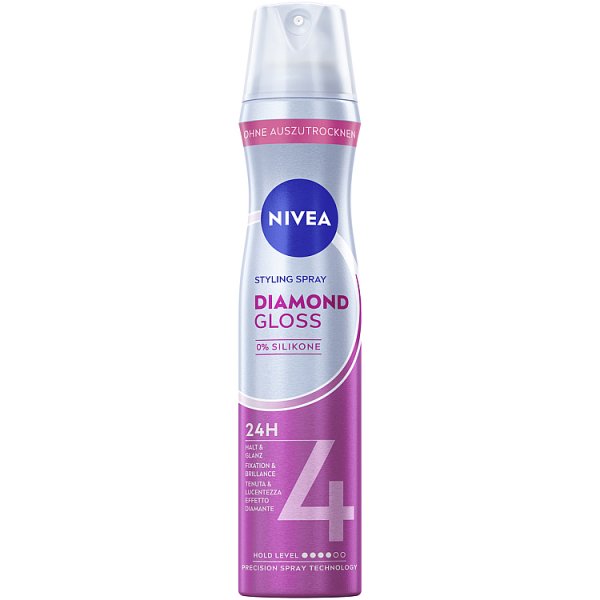 Nivea Diamond Gloss Spray do włosów 250 ml