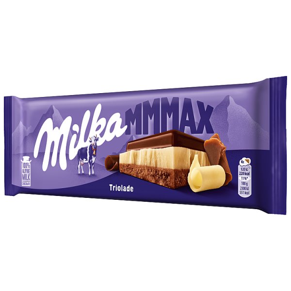 Milka Mmmax Triolade Czekolada mleczna 280 g