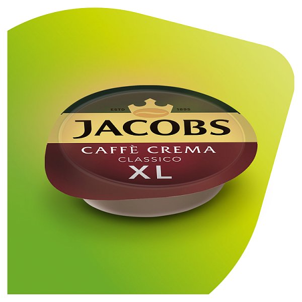 Tassimo Jacobs Caffè Crema Classico XL Kawa mielona 132,8 g (16 kapsułek)