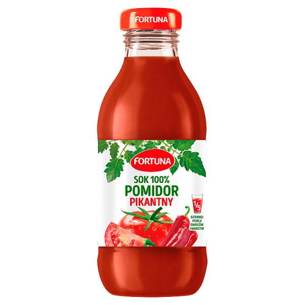 Fortuna Sok 100 % pomidor pikantny 300 ml