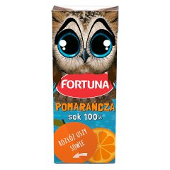 Fortuna Sok 100 % pomarańcza 200 ml