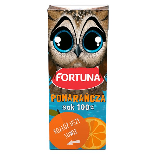 Fortuna Sok 100 % pomarańcza 200 ml