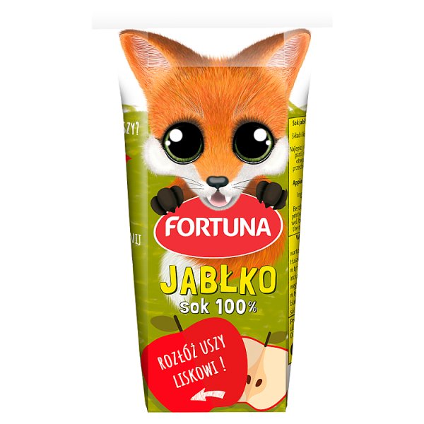 Fortuna Sok 100 % jabłko 200 ml