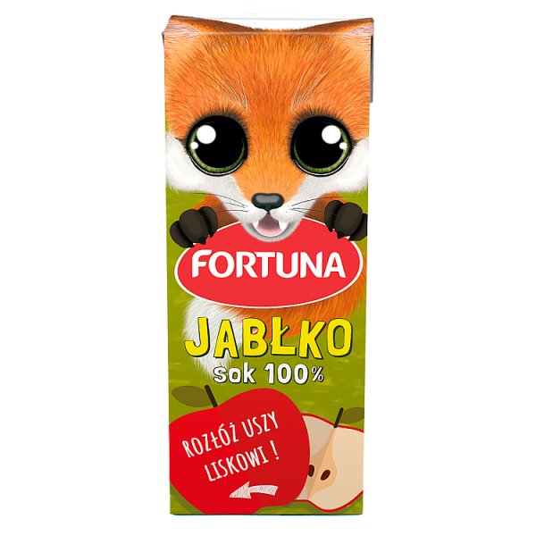Fortuna Sok 100 % jabłko 200 ml